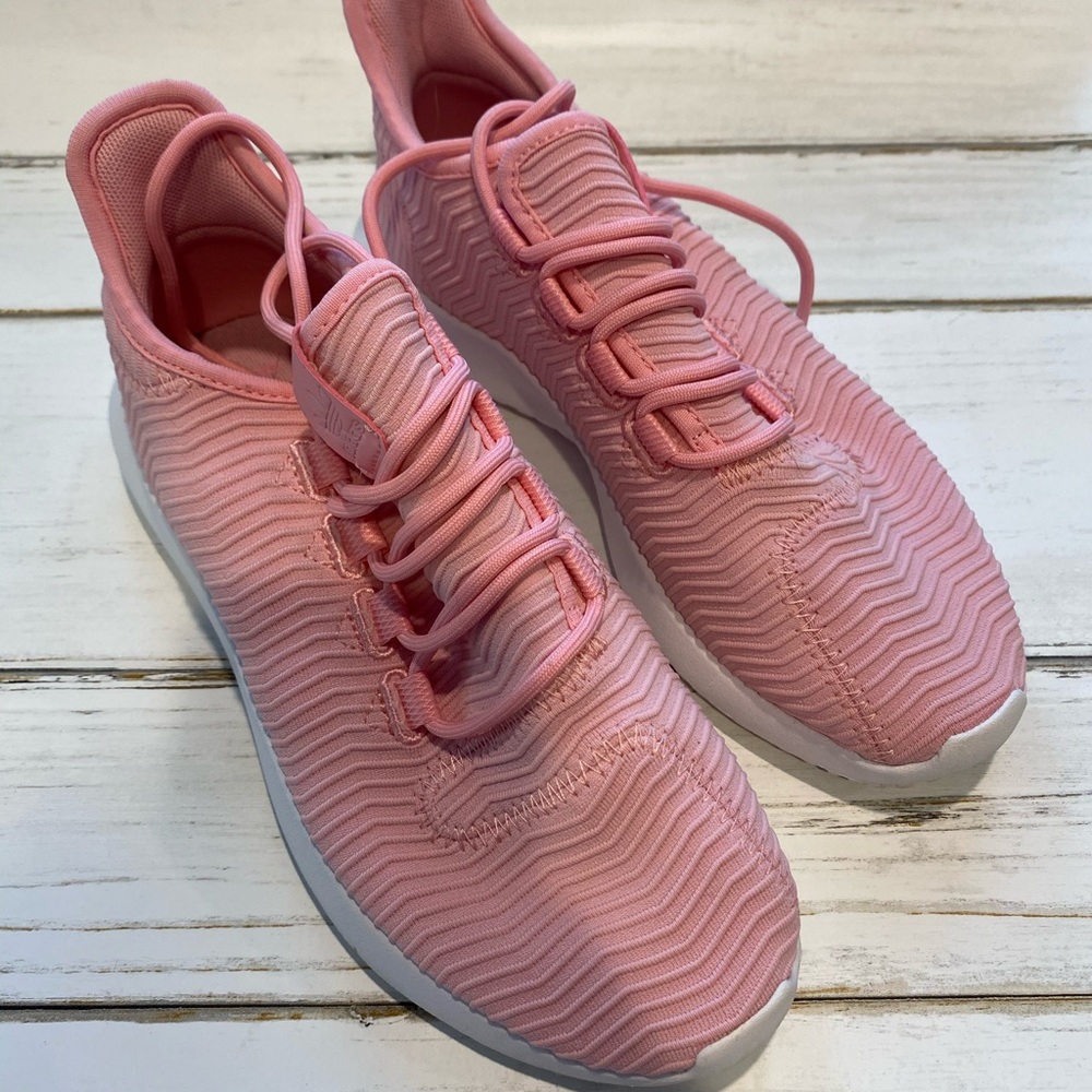 ADIDAS Kid's Women's Rose Pink Tubular Sz 8